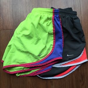 2 pair of Nike shorts